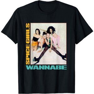 Spice Girls Wannabe Retro Pop Band Fan Graphic Unisex T-Shirt 166
